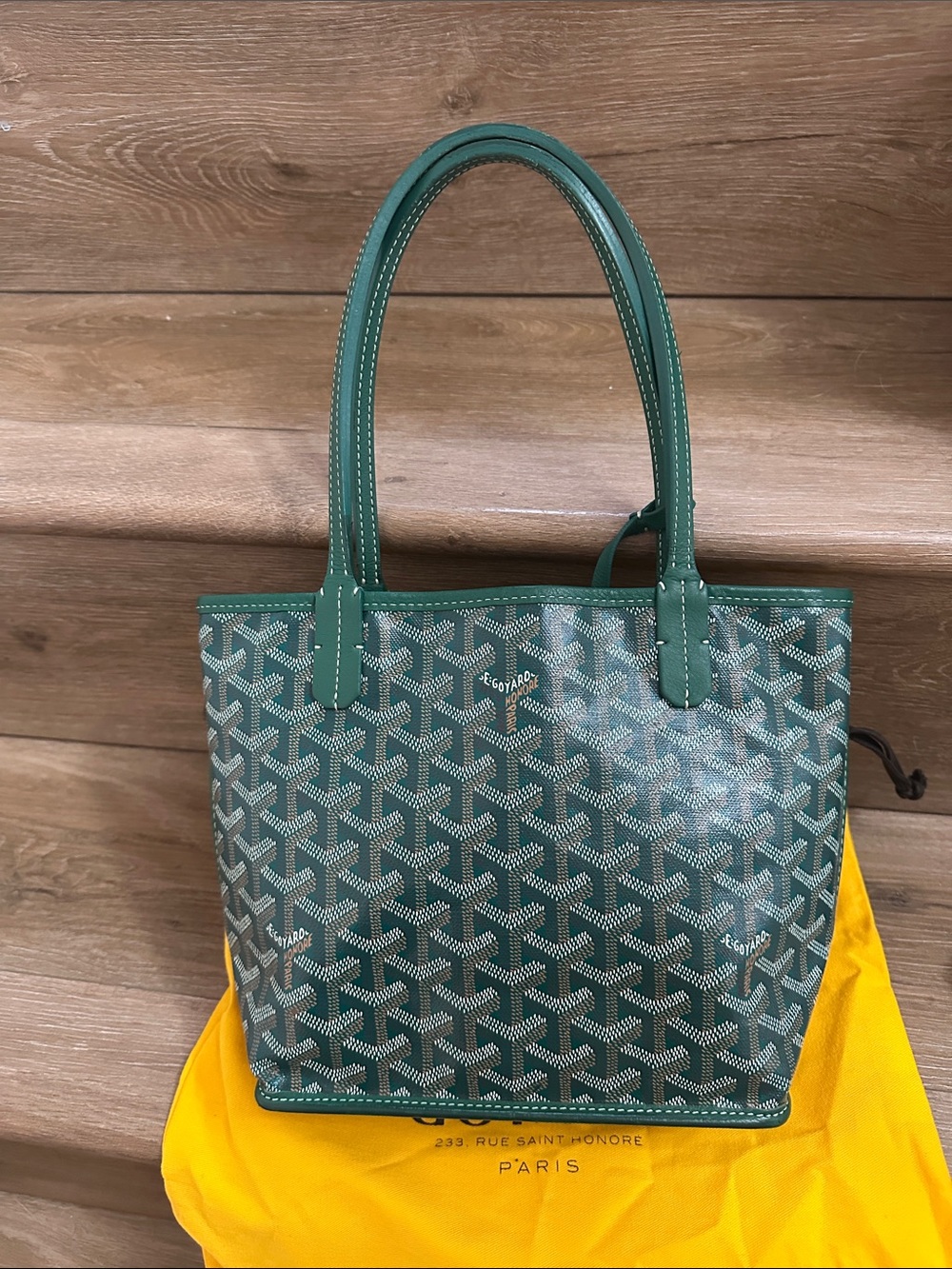 Goyard Mini Anjou Green (Popular Colour)